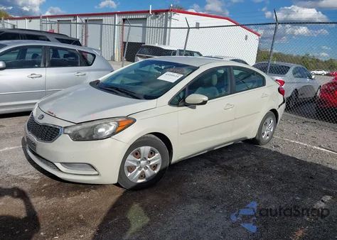 2015 Kia Forte Lx из США, поврежденный, VIN KNAFK4A65F5420845